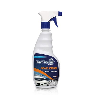 Cera Líquida Brilho Rápido 3x1 NautiSpecial com Nautiflon e Filtro UV 500mL