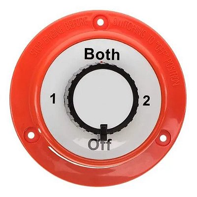 Chave Geral Seletora de Bateria Attwood para 2 Baterias 345A