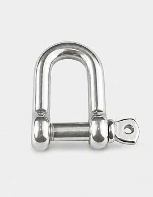 Manilha Reta em Aço Inox 316 (6mm)