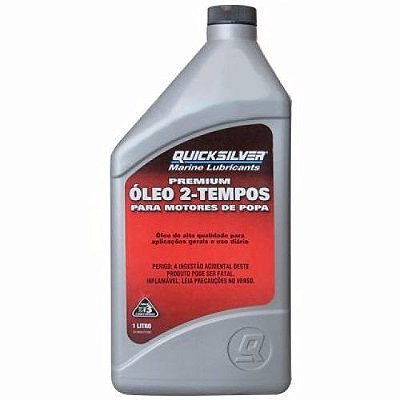 Óleo Mercury Quicksilver Tcw3 Premium 2t Náutico 1 Litro