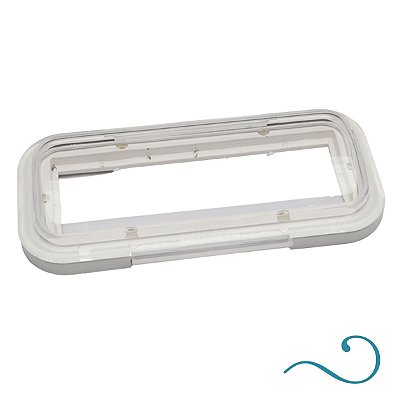 Protetor Capa Para Radio Cd Player Lancha Branco/transp.