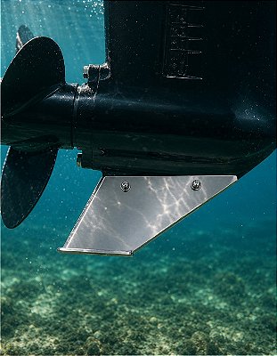 Protetor de Rabeta Overboat Inox para Motores Mercury 30 a 60HP P9009