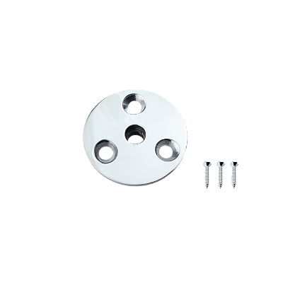 Base de Costado Overboat em Inox para Churrasqueira Náutica Rosca 3/8"