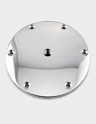 Base Flange Inox Overboat para Ombrelone e Mesa de Barco Rosca 1/2"
