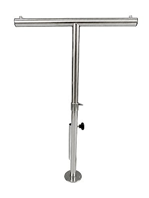 Kit Suporte 3-em-1 Overboat em Aço Inox 304 para Churrasqueira e Guarda-Sol (Sem Tábua)