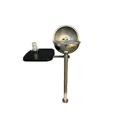 Kit Churrasqueira Náutica Overboat PT-350 com Mesa de Apoio Articulada