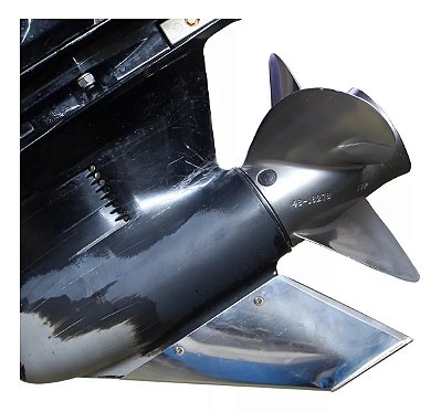 Protetor de Rabeta Inox para Mercruiser Bravo Three III - 9006