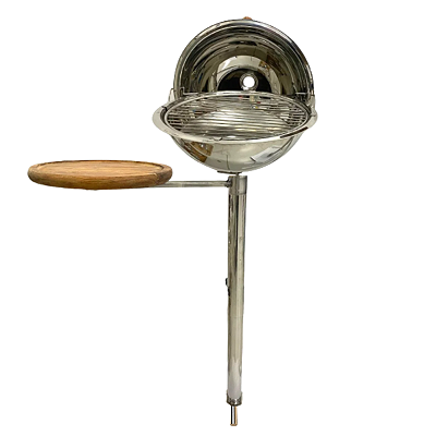 Churrasqueira Náutica Overboat BT-320 com Tábua e Suporte para Barco de Pesca