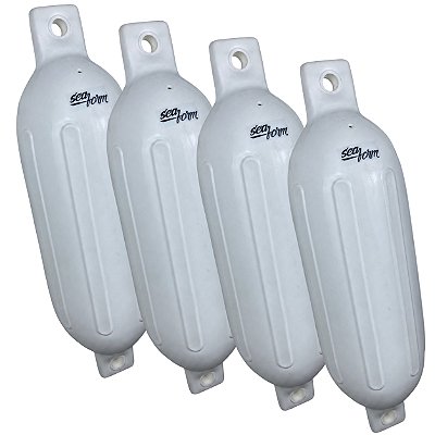 Kit 4 Defensas Náuticas G4 16,5 x 58,4cm Proteção P/ Barco Lancha e Veleiro