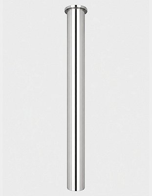 Tubo Haste Suporte Inox 2 Polegadas 40cm para Churrasqueira Náutica
