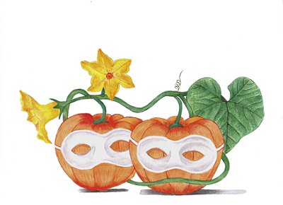 [Obra Original] La Zucca Mascheratta