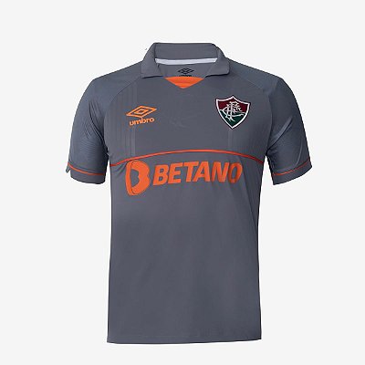 Camisa Fluminense Goleiro 2023/2024 Umbro Cnz/Lrj