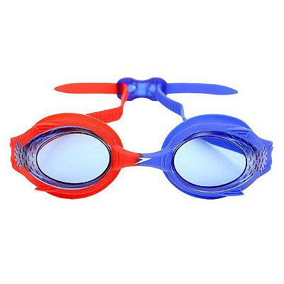 Óculos De Natação Speedo Fish Infantil Vermelho/Azul
