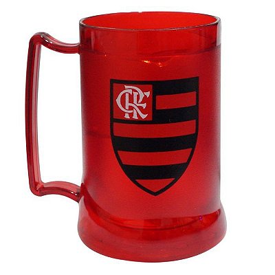 Caneca Gel Flamengo Verm Escudo