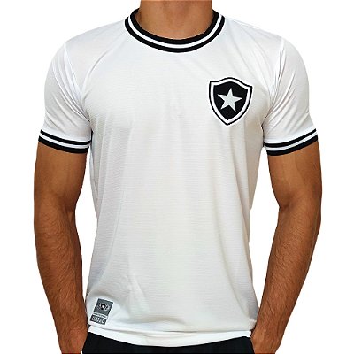 Camisa Botafogo Jacquard Retro Mania Branco