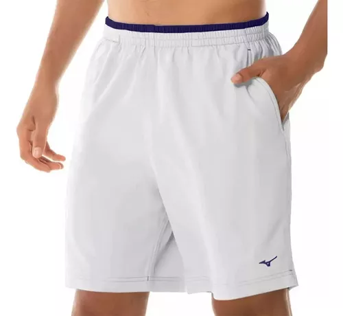 Bermuda Mizuno Tennis Master Branco Masculino