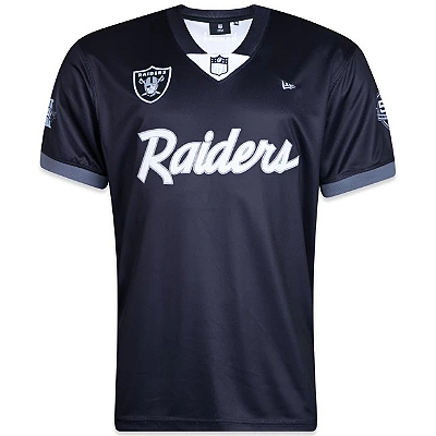 Camisa Nfl Jersey Las Vegas Raiders Core New Era Preto