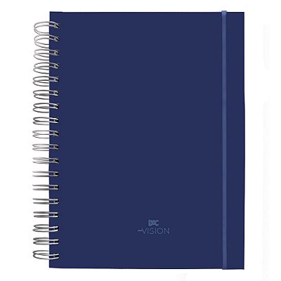 Caderno Smart Universitário Vision Azul 10 Matérias 80fls DAC