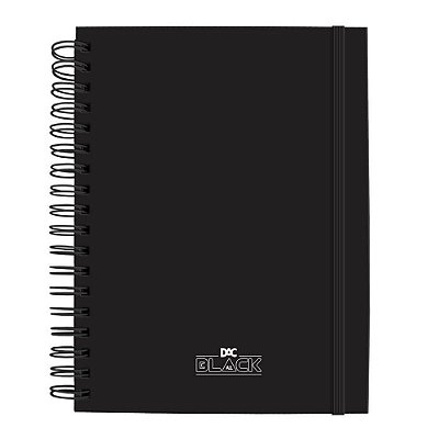 Caderno Smart Universitário Vision All Black 10 Matérias 80fls DAC