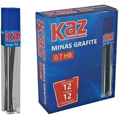 Grafite 0.5, 0.7 e 0.9mm - KAZ