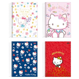 Caderno 1/4 Hello Kitty 1 Matéria 80 folhas - Jandaia