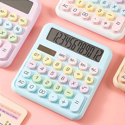 Calculadora de Mesa 12 Dígitos - Candy Colors