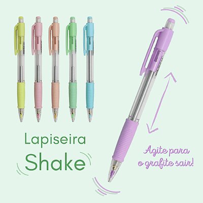 Lapiseira Shake Tons Pastel 0.7 - Leo&Leo