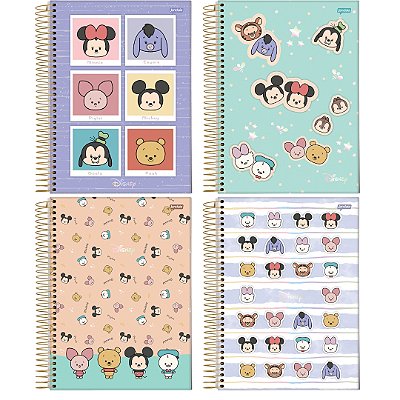 Caderno Universitário 10m Disney Yululun - Jandaia
