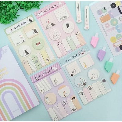 Kit de Blocos Fofos - Gatinhos