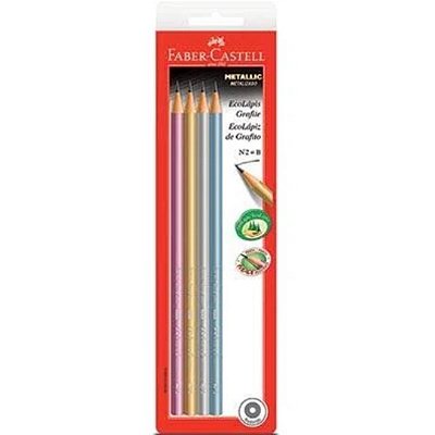 Ecolápis 2B Metallic - Faber-Castell