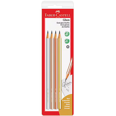 Ecolápis 2B Glam - Faber-Castell