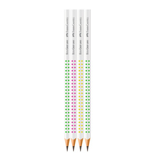 Kit c/4 Lápis 2B Grip 2001 Neon - Faber-Castell