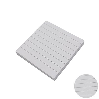 Bloco de Notas Branco Pautado 80fls