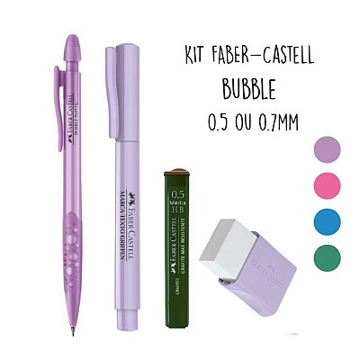 Kit Escolar Bubble Faber - Castell
