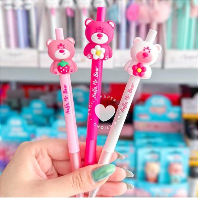 Caneta Esferográfica Love Ursinho - Molin