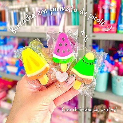 Borracha Picolé com Aroma de Frutas - Molin