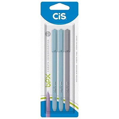 Kit Caneta Esferográfica BPX c/3 - CIS