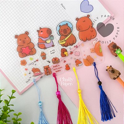 Marcador de Páginas Capivara