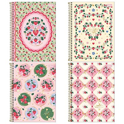 Caderno Universitário Be Berry 10 Matérias - Tilibra
