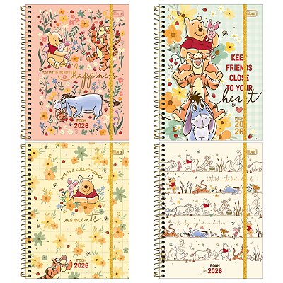 Planner 2026 Pooh - Tilibra
