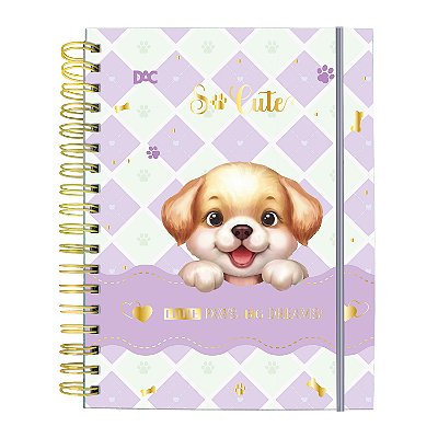 Caderno Smart Universitário So Cute Dog - DAC