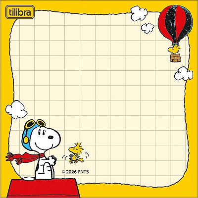 Bloco de Notas Tili Notes Snoopy 50fls - Tilibra