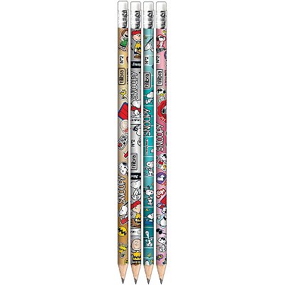 Kit Lápis de Escrever Snoopy N2 - Tilibra