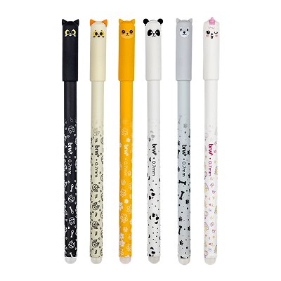 Caneta Gel Apagável Friends Tinta Azul - BRW