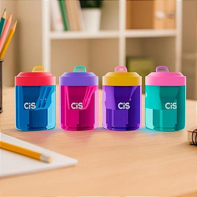 Apontador com Depósito Cis 360 2 Furos - Cis