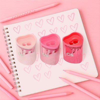 Apontador Coração com Depósito 2 Furos - Cis