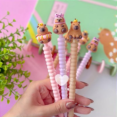 Lapiseira Fofa 0.7mm Capivara