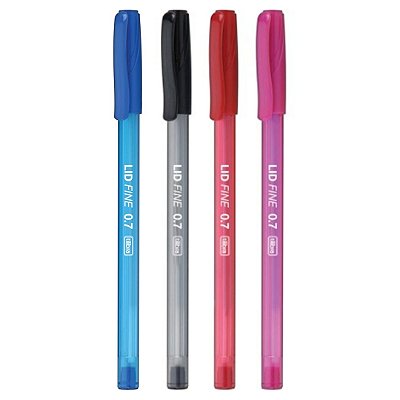 Caneta Esferográfica Lid Fine 0.7mm - Tilibra