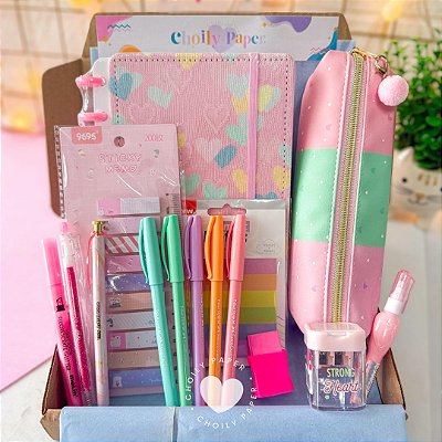 Box UAU! Edição Limitada c/ Caderno de Disco A5 - 11 Itens
