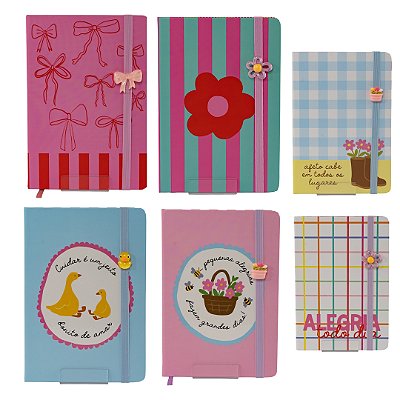 Caderno A5 Capa Dura - Floriê